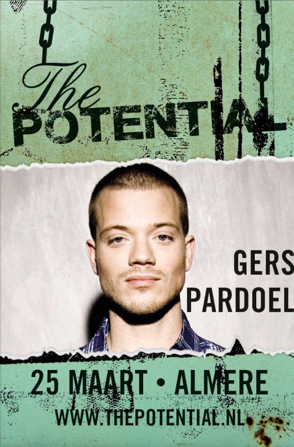PotentialThe's tweet image. Gers Pardoel op 25 maart 2012 te bewonderen in The Potential. Wees er snel bij want de kaarten zijn bijna op!