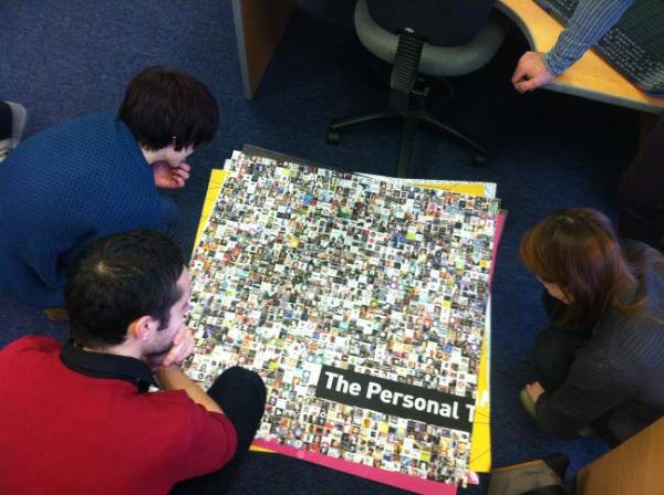 Great to finally see part of the mosaic for real. It's already getting a lot of attention in the office.