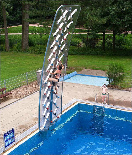 TwistedSifter's tweet image. Forget about a diving board for your pool. It's all about this!