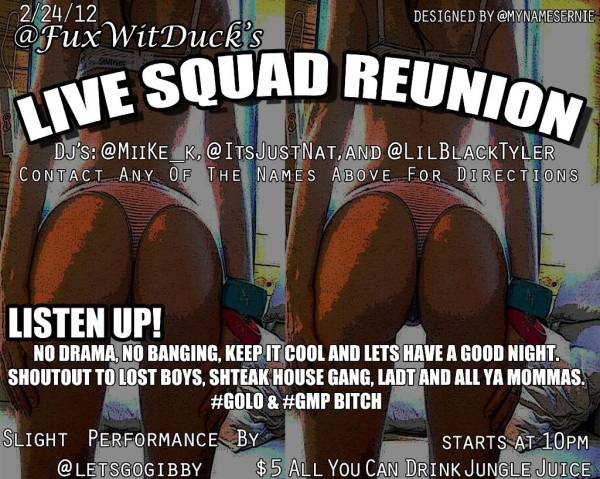 GriffReaper_GFG's tweet image. All my REAL niggas in attendance tonight, RT like #whattheproblemis👌