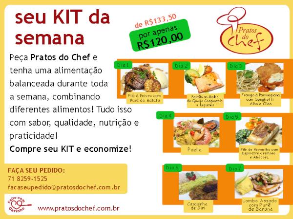 PratosDoChef's tweet photo. Compre o seu kit para a semana e economize! http://t.co/a7qMNmnM