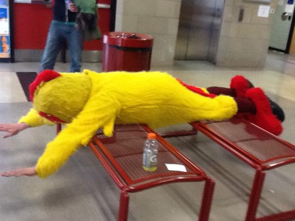 nnankil's tweet image. What&apos;s happening @PodCampToronto: Planking chicken! #pcto2012 http://t.co/RsIKEwIV”