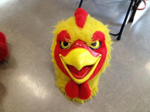 Drafted_Boy's tweet image. Ooops... Guess that should be #chickencommand at #pcto12 has lost their head! --