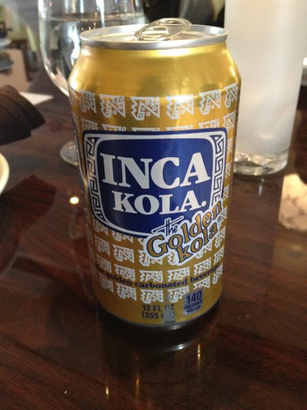 Inca Kola in Houston! #Peru #IncaKola