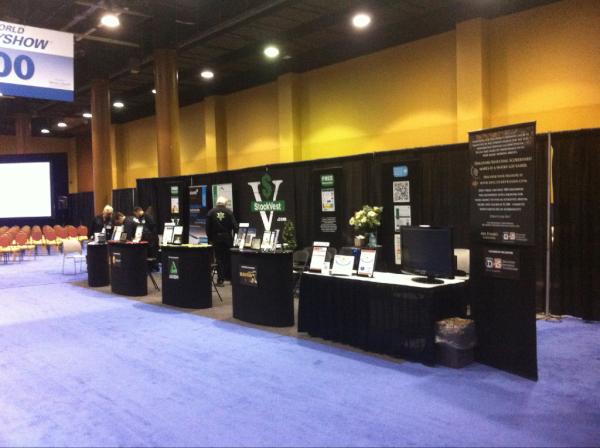 StockVest's tweet photo. Here's another picture of our booth from the Orlando World MoneyShow 2012... http://t.co/PxG9Uh7j http://t.co/TREKGz18
