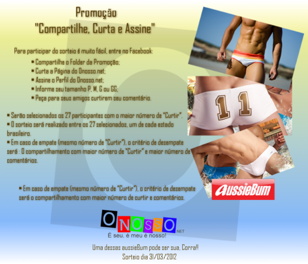 onossonet's tweet photo. O SORTEIO ocorrerá dia 31/03/2012 então 
corra e participe!! http://t.co/bO9GQJL0