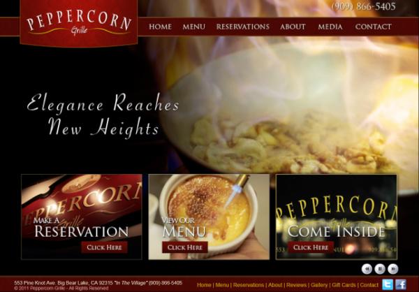 PeppercornGrill's tweet photo. Have you had a chance to visit our new website or make an online reservation? Take a look & let us know what you think! http://t.co/5A8ZFpVP