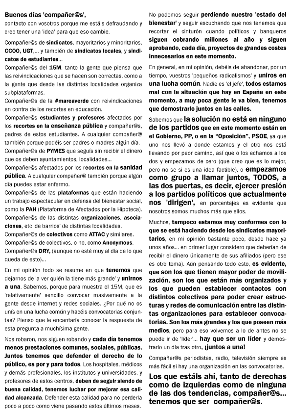 todosjuntos5's tweet image. NO podemos seguir perdiendo nuestro &apos;estado del bienestar&apos; #porfavortodosjuntos #recortes #ReformaLaboral
