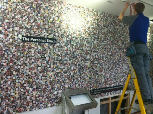 The Twitter mosaic is go! It looks fantastic. Thanks to everyone that helped! Come to the opening on March 29th to see.