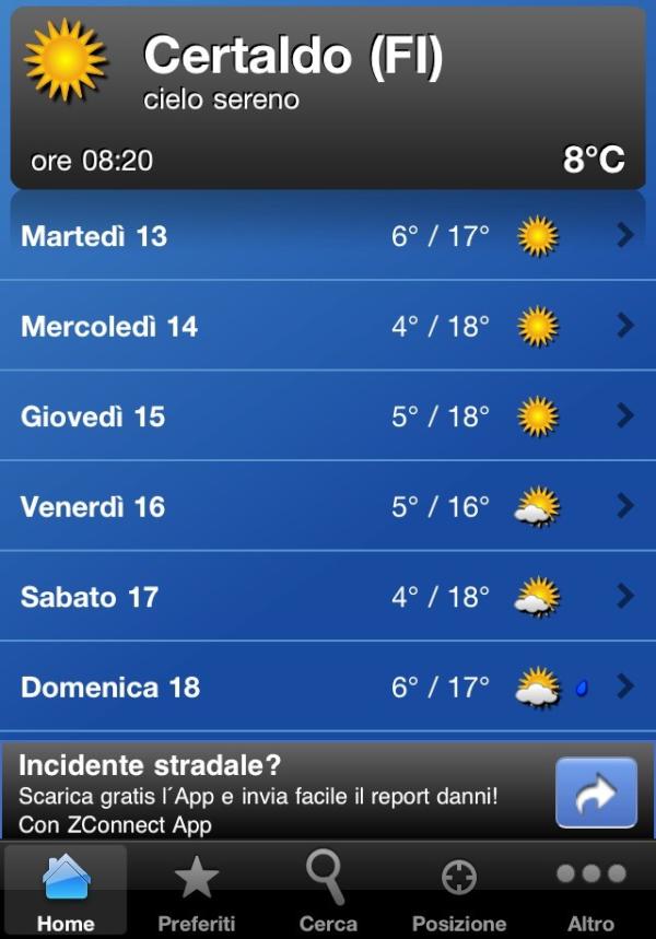 certaldooff's tweet photo. Ecco il #meteo della settimana a #Certaldo http://t.co/pkGke46X