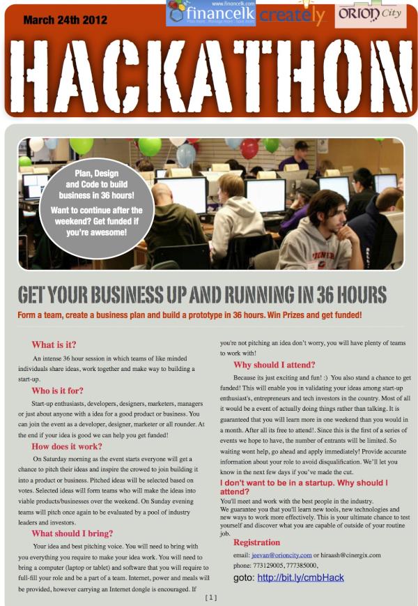 OrionCity1's tweet photo. OrionCity hosts SL's 1st ever HACKATHON #cmbhackathon http://t.co/AraHFulD