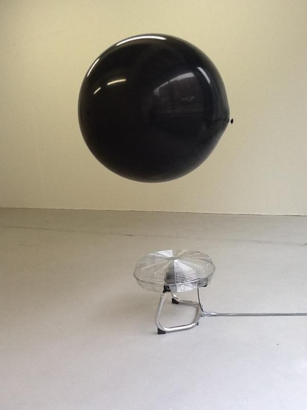 SheilaDegan's tweet image. Balloon by artist Sophie Loscher @occupyspace Limerick, fun exhibition called Now Thats What I call Praxis, until 31st