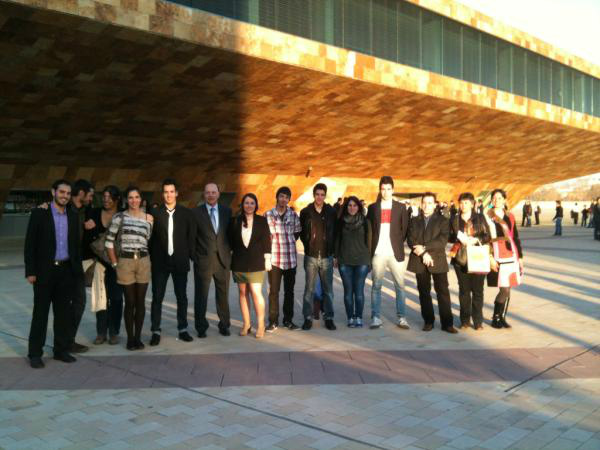eborag's tweet photo. Els membres de @aeelladonosa a la " XXXII Gala nacional del deporte ". http://t.co/cH8Tmeo4