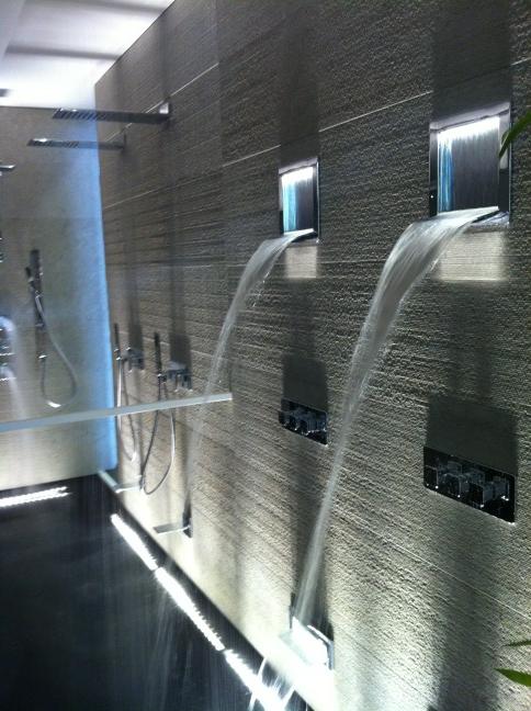 MatteZanichelli's tweet image. Waterfall @GessiCompany #privatewellness benessere e design tra le mura domestiche