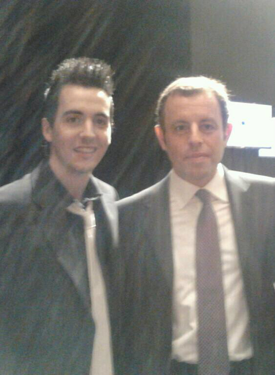 eborag's tweet photo. " XXXII Gala nacional del deporte " a la Llotja de Lleida amb @sandrorosell . http://t.co/yqjd5b0r