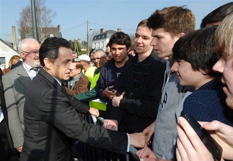 Splitch35's tweet image. Visite du chef de L'Etat à Vitré