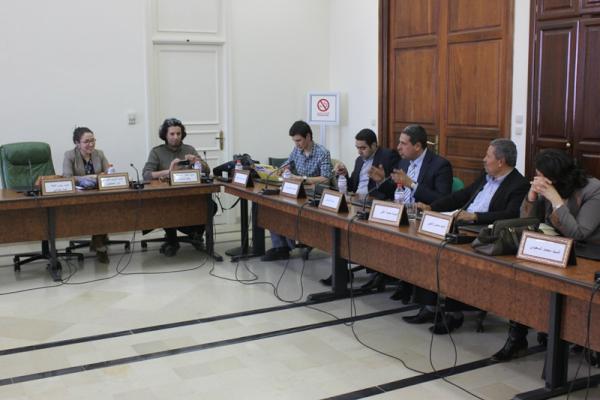 Hashttab's tweet image. et @OsamaAlSaghir est présent dans la réunion de l' #OpenGov #7ell #TnAC