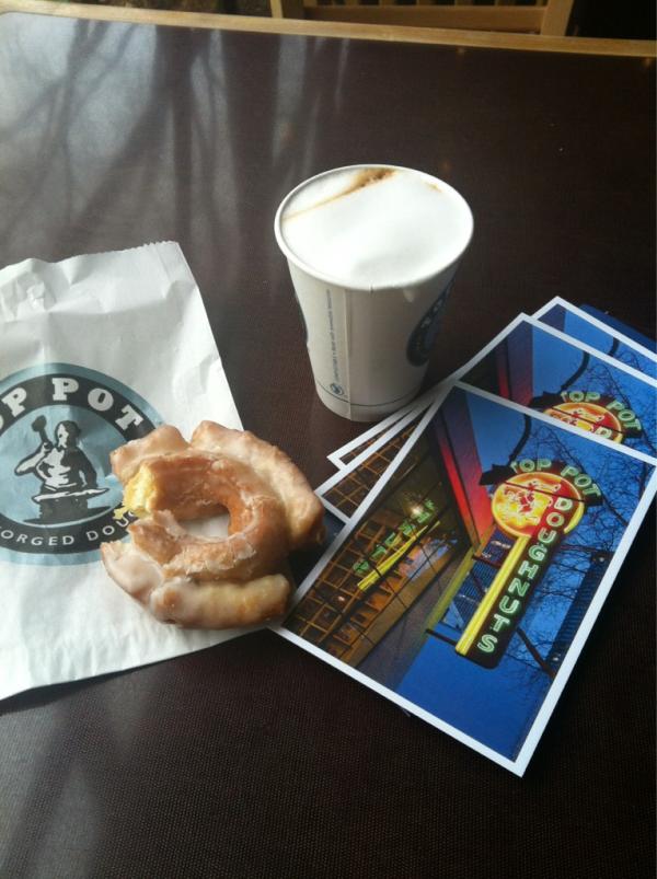 Chef_Goodell's tweet photo. Best glazed old fashioned ever @ #toppotdoughnuts , Seattle http://t.co/tXOZQTDs