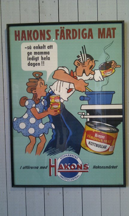 TottiTweets's tweet photo. Det är lätt att ge Mamma ledigt hela dan :-) #gammalreklam http://t.co/1AS8M9OO