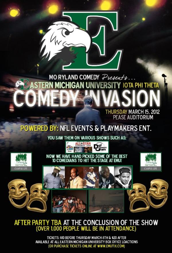 Yodetroit's tweet image. Almost that time! #ComedyInvasion
