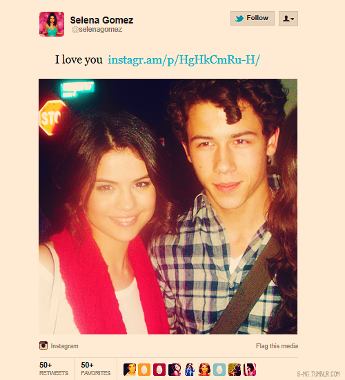 ImagineNelena's tweet photo. #Imagine Selena one day tweeting this. :') http://t.co/gxGLzrge