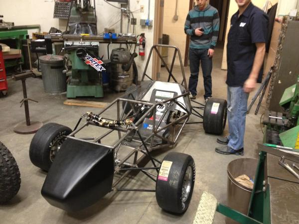 CycloneRacingUS's tweet photo. And if you haven't seen the rolling chassis yet, here it is! http://t.co/DpJhwT8A
