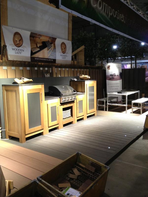 Laatste dag op de tuinbeurs met composietvlonderplanken.nl