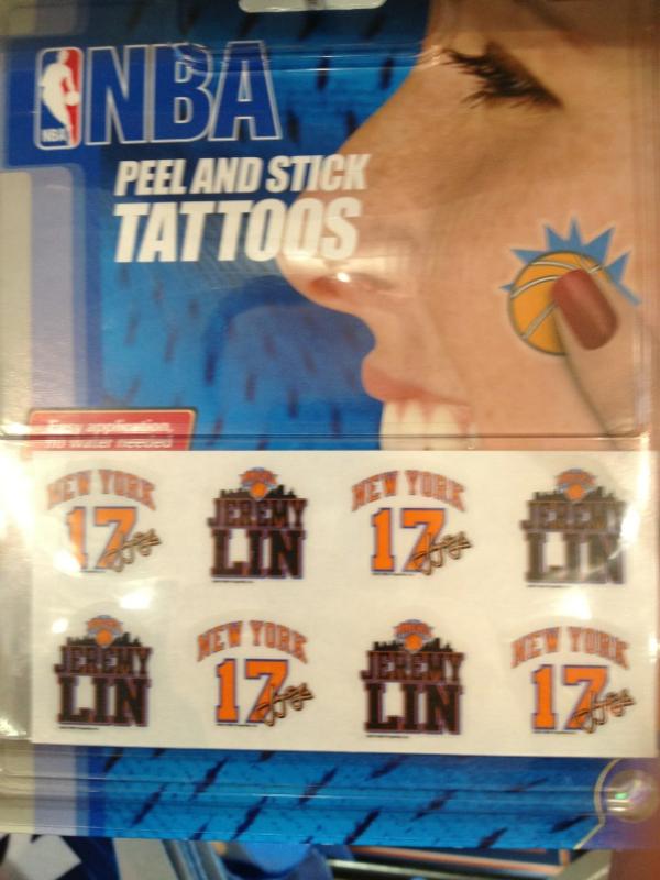 darrenrovell's tweet photo. Jeremy Lin items for retailers continue to grow. Just saw these at Dick's http://t.co/KWXDOBIt