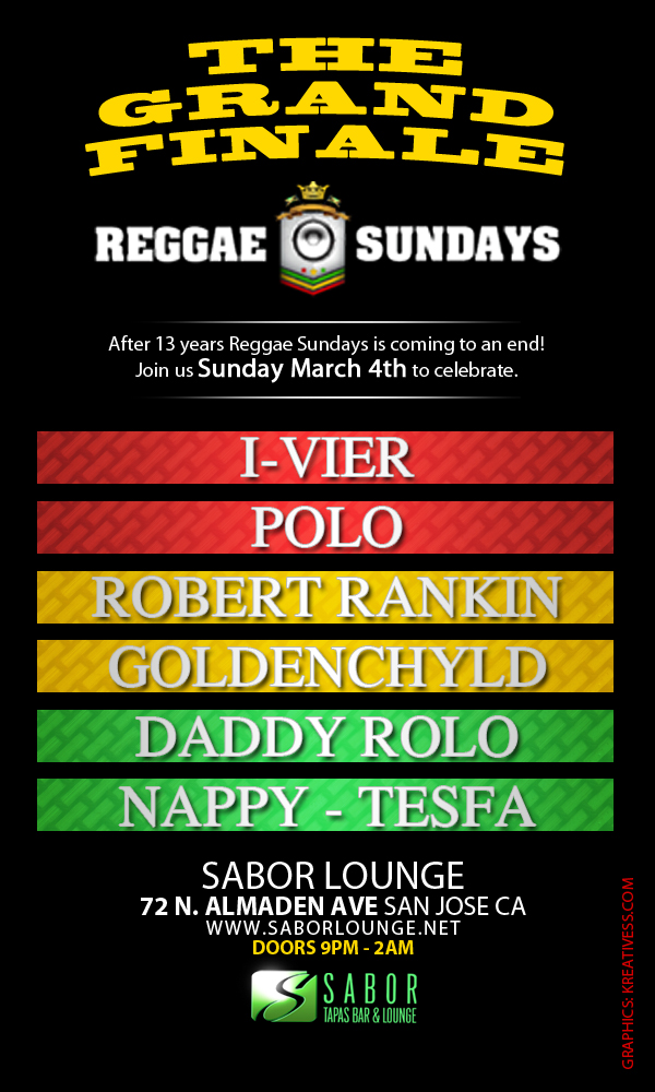 Tonight....A Legendary party comes to an end tonight! Don't miss this y'all...Great Vibes, Great People