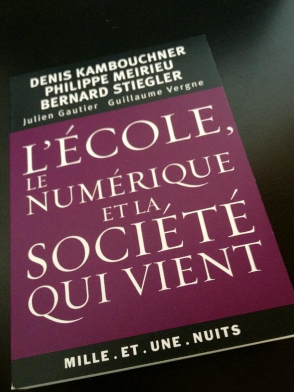 jftavernier's tweet image. L&apos;école, le numérique et la société qui vient #lectureinprogress #ifdesen