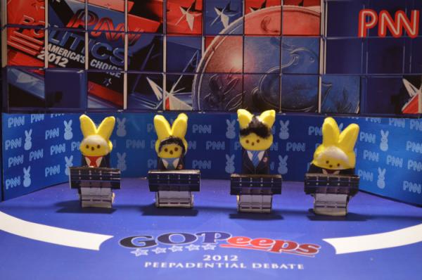 JermaineJohnson's tweet photo. Wondering how the GOPeeps are fairing in the #peepshow2012 via @washingtonpost http://t.co/4ox6g3fN