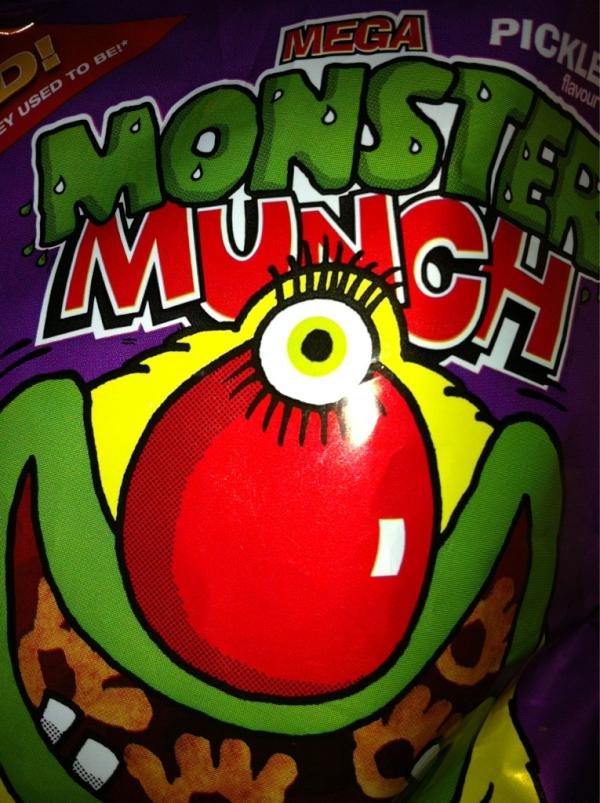 kpotts81's tweet image. Monster munch 12p at tesco #alloverthat