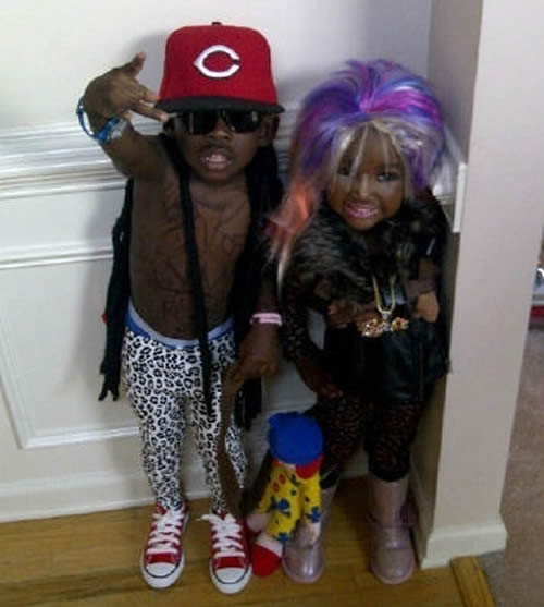 SingleMen4Women's tweet photo. Kids dressed as adults is almost as awesome as dogs dressed as people. http://t.co/toeEFQyr