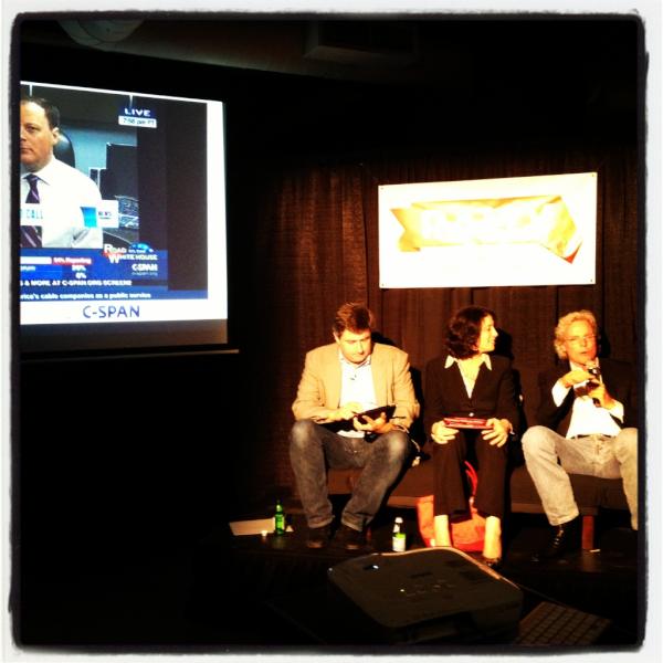 sachidoctor's tweet image. And we&apos;re off! Panel begins @Rally #STtech...Only 1 of 10 voters in Ohio was under 30. Obama. General. Boom.