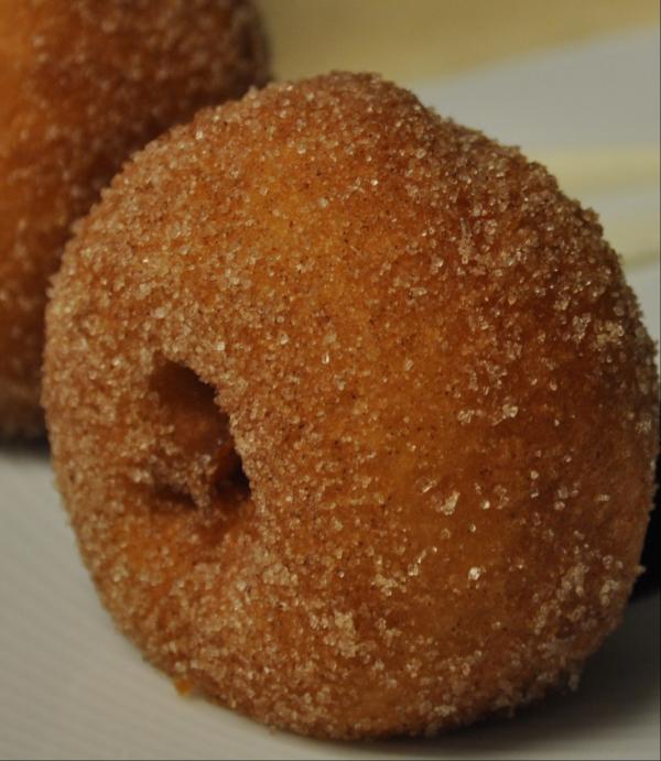 cheftellez's tweet photo. This doughnut looks ridiculously good, I think it will go on the menu! http://t.co/jDn4TZJC