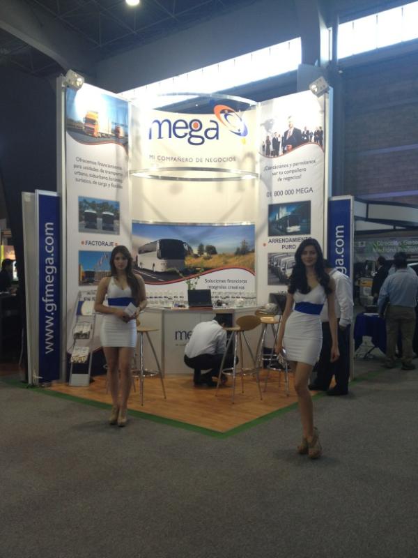GFMega's tweet photo. Grupo Mega en Expo Foro Transporte, stand 136 frente Dina, visitanos!!! @romog http://t.co/2cDrWU9F
