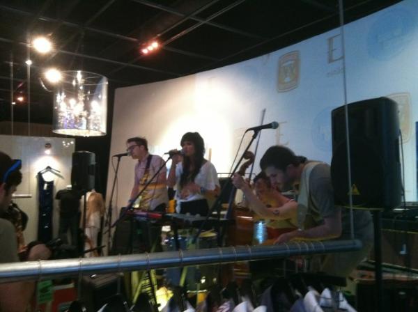 matt_toy's tweet image. Our #getsomeIaas friends @kopeckyfamily rocking an @1band1brand event at estilo in Austin, TX! #sxsw