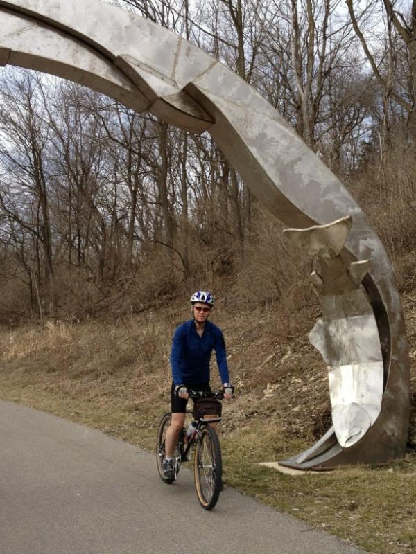 Tableter's tweet photo. Trout Run Bike Trail Decorah, Iowa - beautiful bluffs &amp; lots of eagles. http://t.co/kZGgXE3X