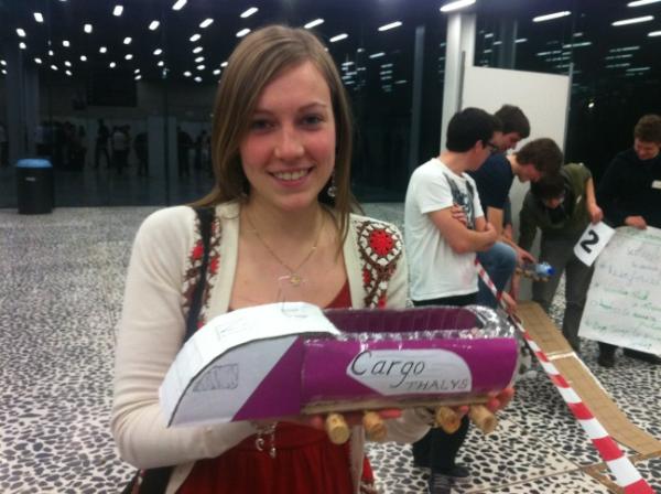 Cargo Thalys klaar om te presenteren. #bebec