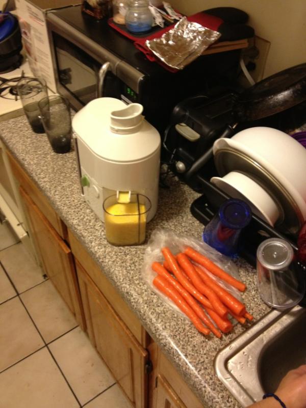 That's what I call #REALJUICE...orange carrot juice......#DELISH @JuiceEnthusiast I'd love some great juice ideas