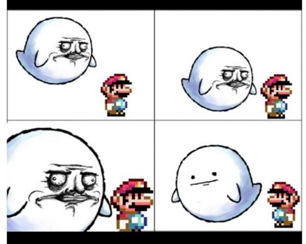 Chloe4657's tweet photo. I have a weird feeling o_0 
I'm in Mario land RT! http://t.co/NkegFMOR