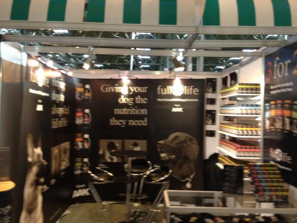 Our first ever  stand! As you can see we are also doing 3 for 2! Come see us in hall 5, stand 26a! #crufts
