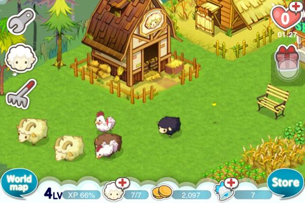 八条 Tiny Farmという牧場系アプリにまた手を出してしまった 動物が可愛すぎるんだ Http T Co L2u7qplj