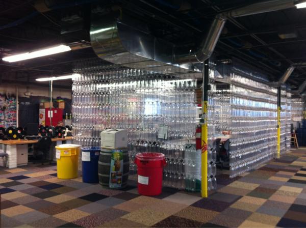 guerillapps's tweet photo. We @TrashTycoon love visiting our friends @TerraCycle, they have the coolest Upcycled office ever! http://t.co/sFcYc74b
