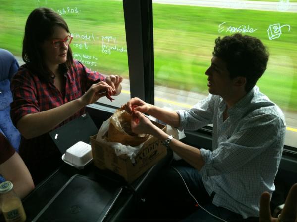__mcox__'s tweet image. Eating some crawfish in Louisiana. #thestartupbus #Boston