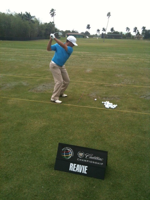BWonTour's tweet photo. Wednesday at WGC Cadillac Championships...alignment sticks!!! Great position to be in at the top of your back swing... http://t.co/W76C9Czs