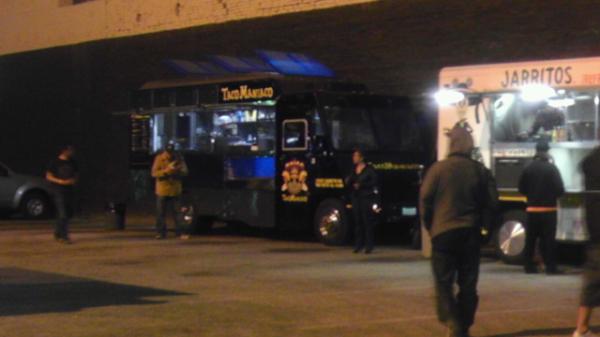 See some art eat some tacos we're  <a href="/downtownartwalk/">Downtown Los Angeles Art Walk</a>  from 6 to 11:30 pm