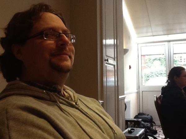 cmsms's tweet image. @tedkulp is smiling :-) now we KNOW the #geekmoot is going great!