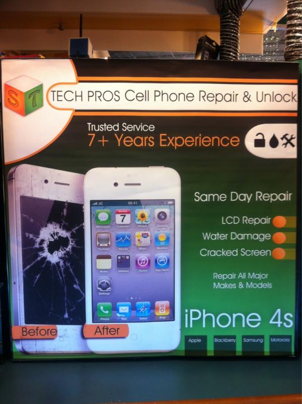STTechPros's tweet image. We unlock and repair!