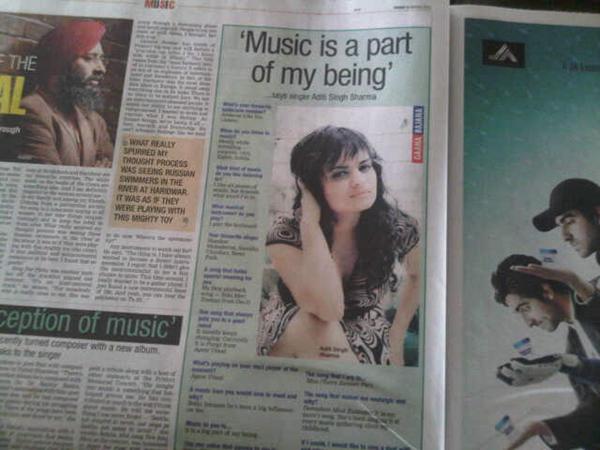 ADTSSharmaFC's tweet photo. @ADTSinghSharma Bombay Times today \m/ http://t.co/3OyRV5FK